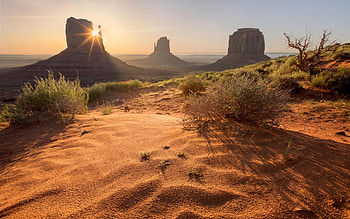 Monument Valley, national park, sand, America, desert HD wallpaper