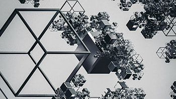 Broken Shapes, abstract, artwork, art, digital-art, artist HD wallpaper