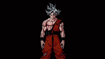 Goku Born To Dominate, goku, dragon-ball, anime, artwork, digital-art, artist, dark, ai HD wallpaper