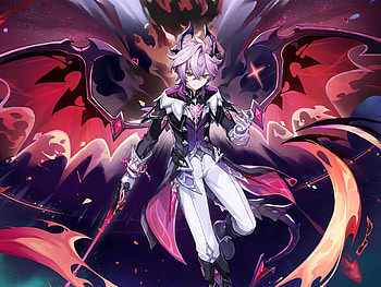 Durin: Crimson Wings — Genshin Impact, Video Game, Genshin Impact, Durin (Genshin Impact) HD wallpaper