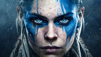 Viking Woman, AI Art, woman, viking HD wallpaper