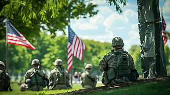 Memorial Day Tribute -, holiday, memorial day, USA HD wallpaper
