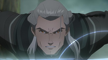 Geralt of Rivia in - The Witcher: Sirens of the Deep Anime, Anime, The Witcher: Sirens of the Deep, Geralt of Rivia HD wallpaper
