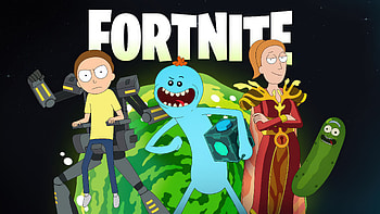 Mecha Morty Queen Summer And Mr Meeseeks In Fortnite, rick-and-morty, fortnite, cartoons, games, mobile, ios, android, 2025-games, video-games HD wallpaper
