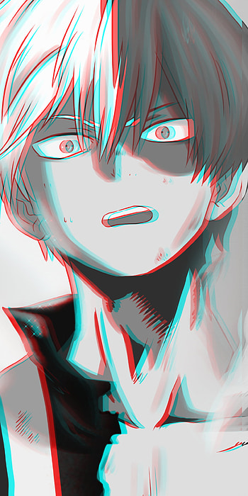 Shoto Todoroki, Anime, My Hero Academia HD phone wallpaper