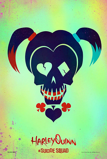 A new batch of Suicide Squad posters have popped up online, and thankfully they're not the same old boring character posters that we're used to seeing. HD phone wallpaper