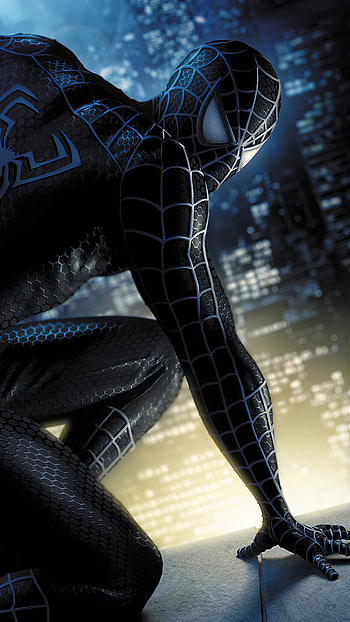 Black Spider-Man, Sony Xperia , and HD phone wallpaper