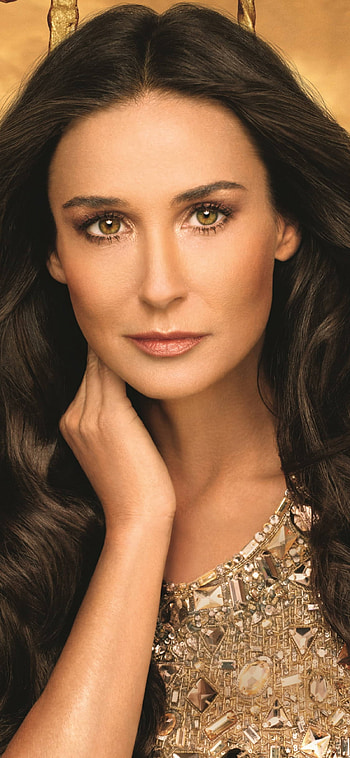Demi Moore, Cute , Adorable , Radiant smile HD phone wallpaper