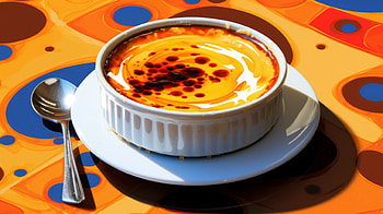 Delicious Crème Brûlée for Dessert Lovers, food, crème brûlée HD wallpaper