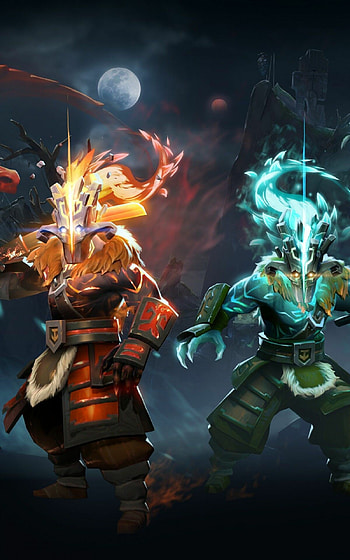 Dota 2, Juggernaut, Ravaging force, Unstoppable power HD phone wallpaper
