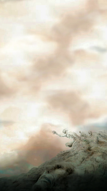 Attack on titan, cloud, sky HD phone wallpaper