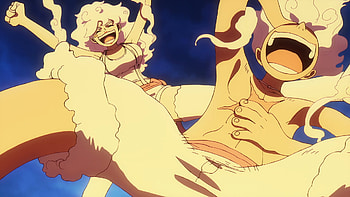Gear 5 Luffy & Jewelry Bonney — One Piece, Anime, One Piece, Jewelry Bonney, Monkey D. Luffy, Gear 5 (One Piece) HD wallpaper