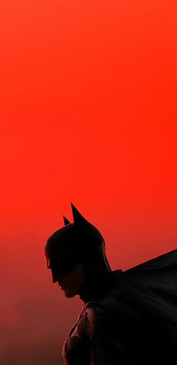 The Batman — Crimson Silhouette ( ), movie, The Batman HD phone wallpaper