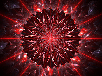 Abstract, Glare, Rays, Beams, Fractal HD wallpaper