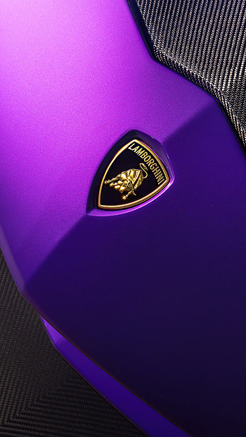 Aventador, Lamborghini Logo HD phone wallpaper