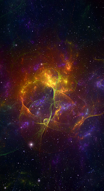 Abstract, Stars, Shine, Multicolored, Motley, Brilliance, Shroud HD phone wallpaper