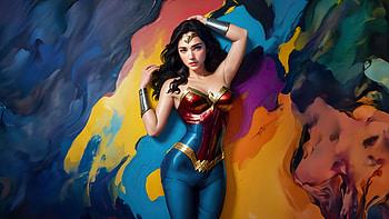 Wonder Woman Defender Of Peace, wonder-woman, artwork, art, digital-art, superheroes, ai, deviantart HD wallpaper