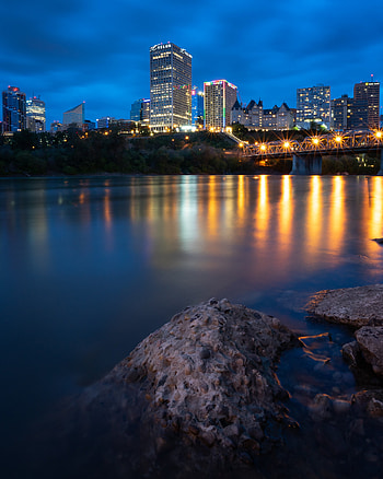 Edmontons most genic, Bridges, YEG HD phone wallpaper