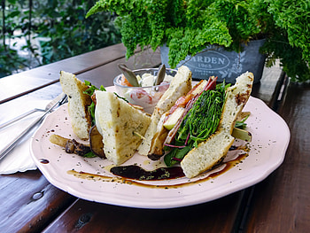 Food, Vegetables, Meat, Bread, Appetizing, Sandwich HD wallpaper