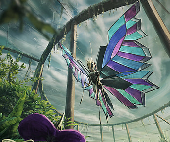 Steampunk butterfly, Sci Fi, steampunk HD wallpaper