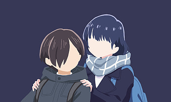 Ichikawa & Yamada, Anna Yamada (The Dangers in My Heart), Ichikawa Kyoutarou (The Dangers in My Heart), Anime, The Dangers in My Heart HD wallpaper