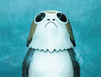 Porgs In Star Wars The Last Jedi, star-wars-the-last-jedi, 2018-movies, porgs, poster, movies HD wallpaper