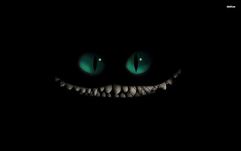 Cheshire Cat Smile HD wallpaper