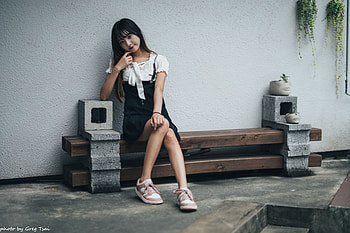 Asian, Woman, Model, Cute HD wallpaper