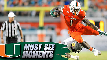Miami Hurricanes Football: 21 Points in 2 Minutes | ACC Must See Moment - YouTube HD wallpaper