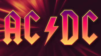 Logo, AC/DC HD wallpaper