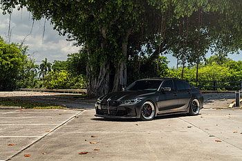 BMW M3 Feral Black Color 10k, bmw-m3, bmw, 2023-cars, cars HD wallpaper