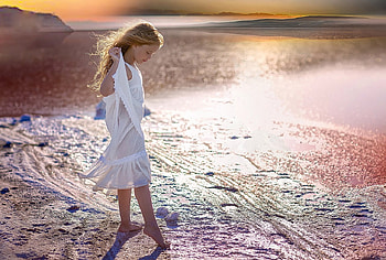 girl, abstract, graphy, enjoying HD wallpaper