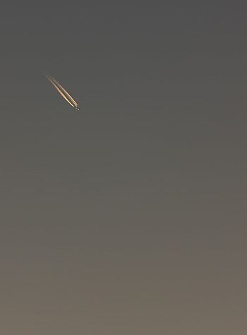 Sky, Minimalism, Plane, Airplane, Track, Trace HD phone wallpaper