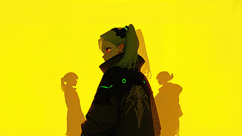 Rebecca Cyberpunk 2077, cyberpunk-2077, cyberpunk, games, 2025-games, yellow, video-games HD wallpaper