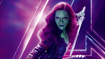Gamora In Avengers Infinity War Poster, gamora, avengers-infinity-war, 2018-movies, movies, poster HD wallpaper