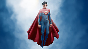 Supergirl Lightning Speed Hero, sasha-calle, supergirl, superheroes, artwork, art, digital-art, behance HD wallpaper