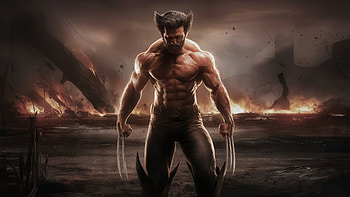 Wolverine Wrath Stallion, wolverine, superheroes, artwork, digital-art, ai, deviantart HD wallpaper