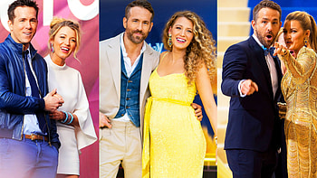 Blake Lively, Ryan Reynolds, cutest moments, all time HD wallpaper