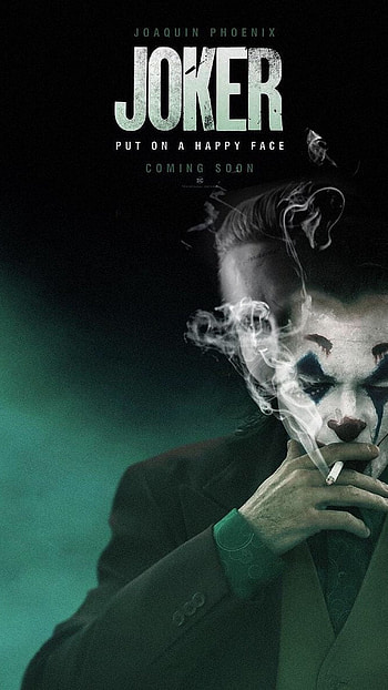 Joker Smoking, Thriller, Movie HD phone wallpaper