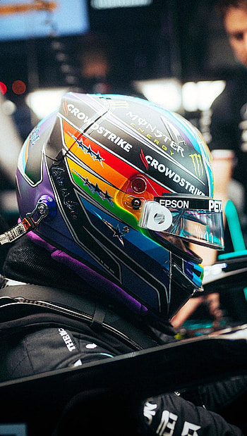 Lewis Hamilton, LGBTQ, Qatar Grand prix, Formula 1, Mercedes F1, We stand together, F1, Mercedes HD phone wallpaper