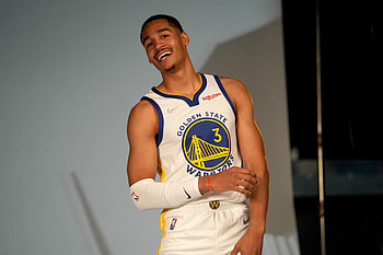 Golden State Warriors, Jordan Poole's journey, Overcoming challenges, Fire-carved HD wallpaper