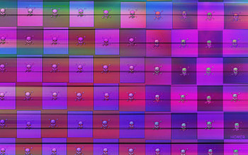 plaid color girly skulls, girly, colorful, abstract, plaid, skulls HD wallpaper