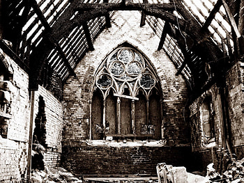 Blackchaple South, alter, church, chaple, arch HD wallpaper