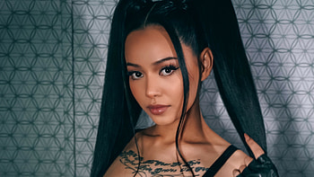 Bella Poarch, TikTok star, Controversial tattoo, Rising popularity HD wallpaper