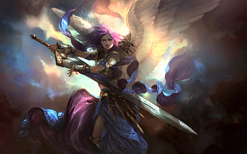 Angel Warrior Artwork, angel, warrior, artwork, artist, digital-art HD wallpaper
