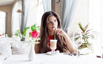 * Good time...*, model, breakfast, people, female HD wallpaper
