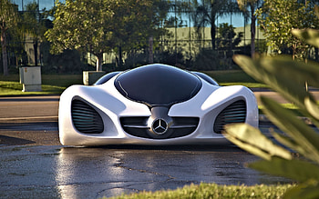 Mercedes, silver, super, car HD wallpaper