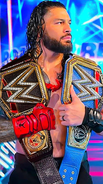 Roman Reigns, music, beard HD phone wallpaper