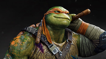Michelangelo, Mutant Ninja Turtles HD wallpaper