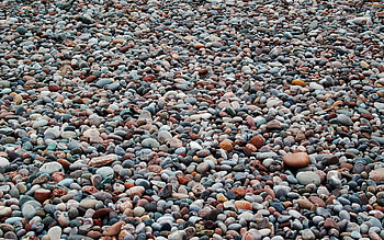 Colorful pebbles macro, Vibrant and lively, Textured background, Natural textures HD wallpaper